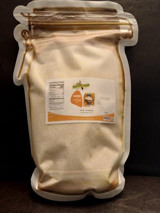 Cassava Gari (Gari de Manioc) – Bag of 500g